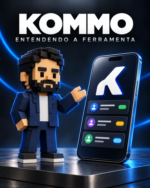 Capa da skill Kommo na prática
